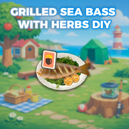 Grilled Sea Bass With Herbs DIY