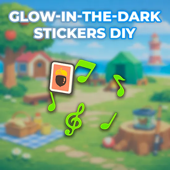 Glow-In-The-Dark Stickers DIY