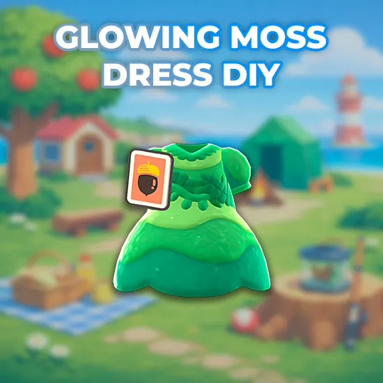 Glowing Moss Dress DIY