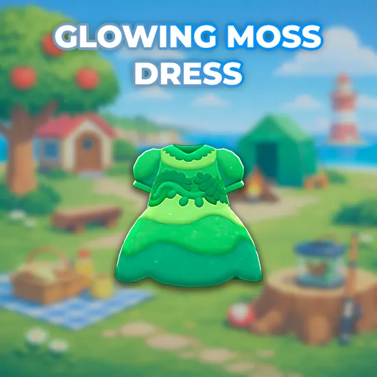 Glowing Moss Dress
