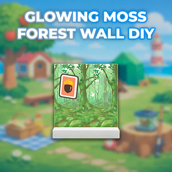 Glowing Moss Forest Wall DIY