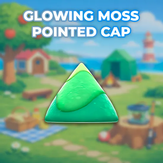 Glowing Moss Pointed Cap