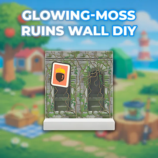 Glowing-Moss Ruins Wall DIY
