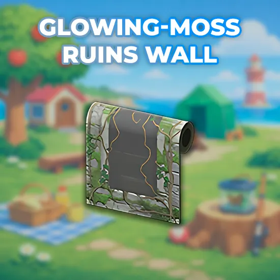Glowing-Moss Ruins Wall