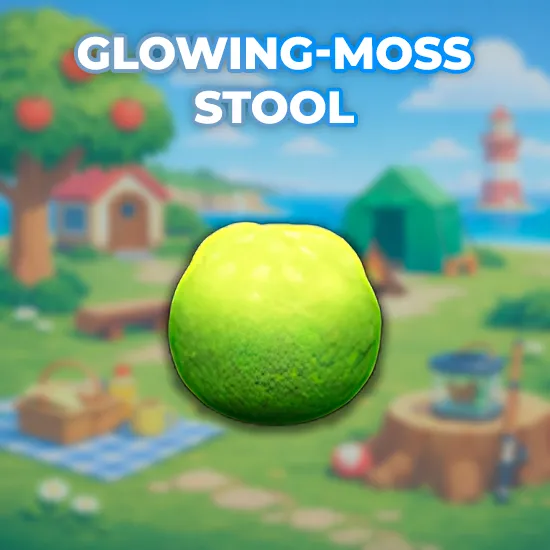 Glowing-Moss Stool
