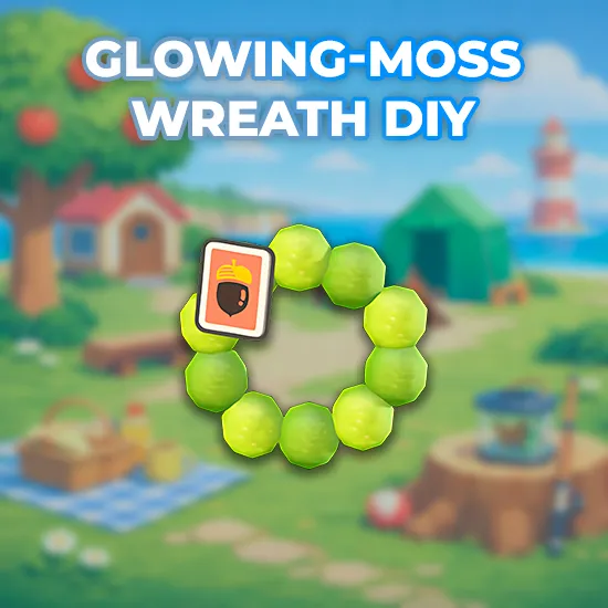 Glowing-Moss Wreath DIY