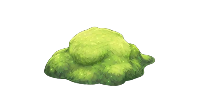 Glowing Moss Boulder