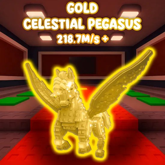 Gold Celestial Pegasus $218.7M/S +