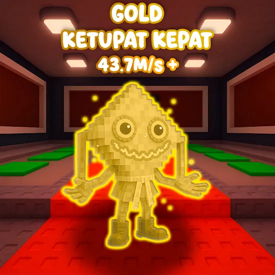 Gold Ketupat Kepat $43.7M/s +