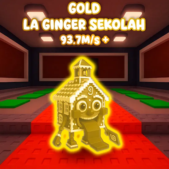 Gold La Ginger Sekolah $93.7 M/s +