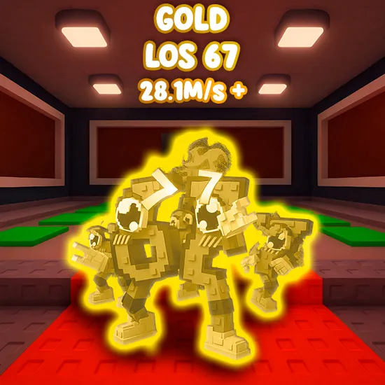 Gold Los 67 $28.1M/s +