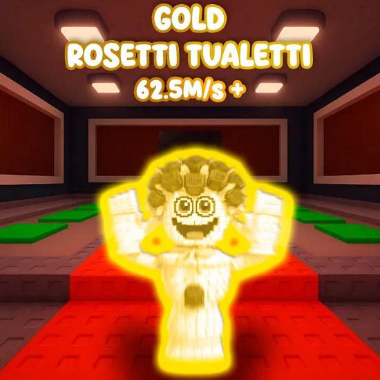 Gold Rosetti Tualetti 62.5 M/s