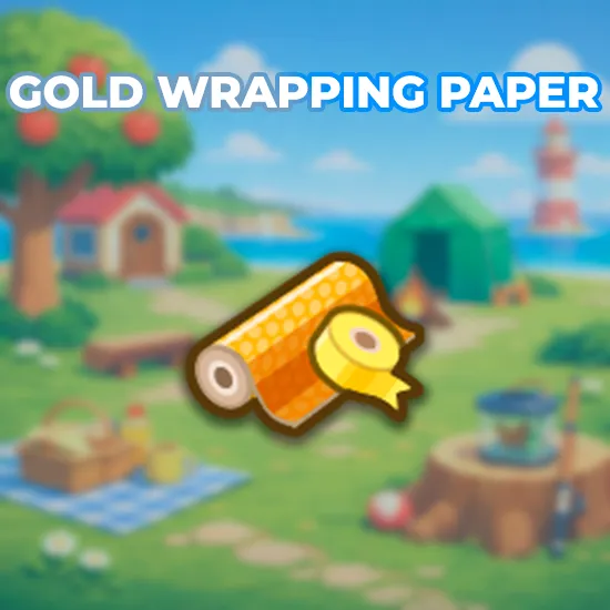 Gold Wrapping Paper