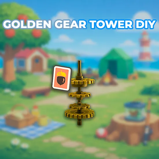 Golden Gear Tower DIY