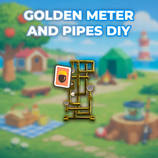 Golden Meter And Pipes DIY