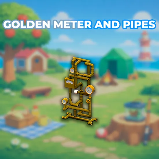 Golden Meter And Pipes