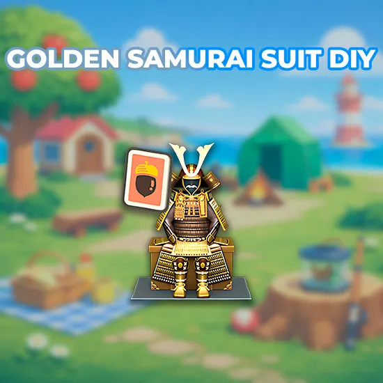 Golden Samurai Suit DIY