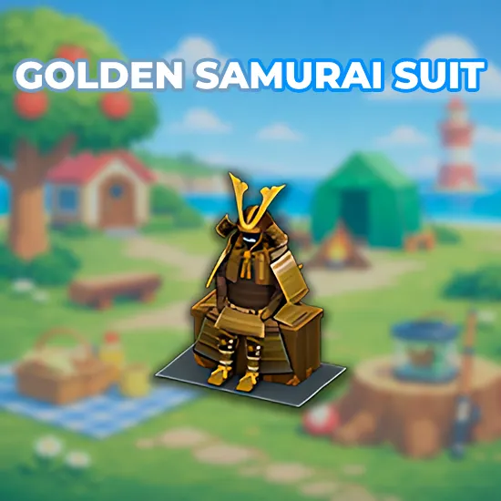 Golden Samurai Suit