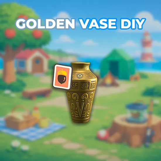 Golden Vase DIY