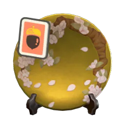 Golden Decorative Plate DIY