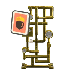 Golden Meter And Pipes DIY