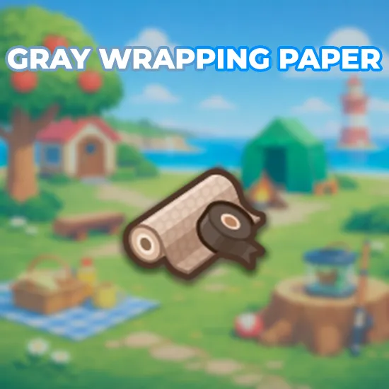 Gray Wrapping Paper