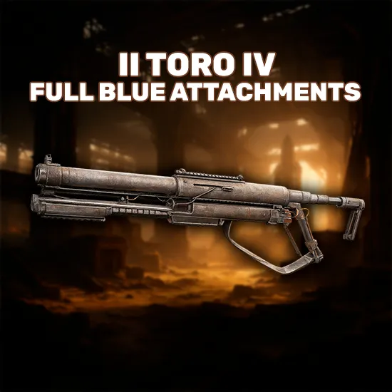 II Toro IV Full Blue Attachments