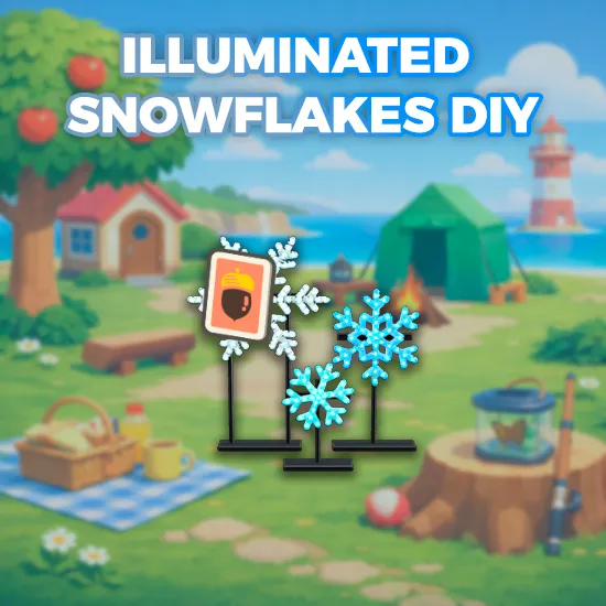 Illuminated Snowflakes DIY
