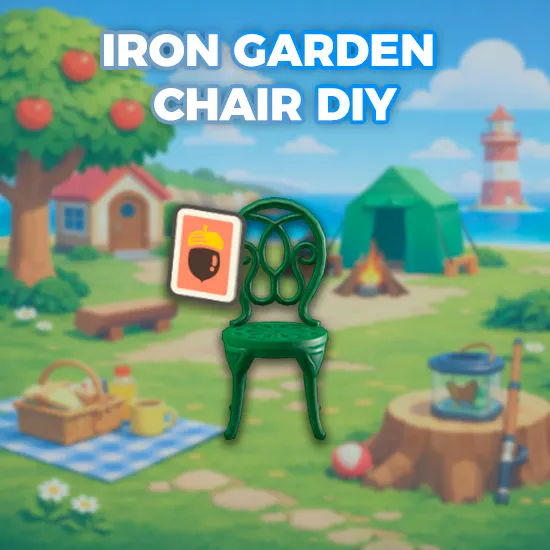 Iron Garden Chair DIY