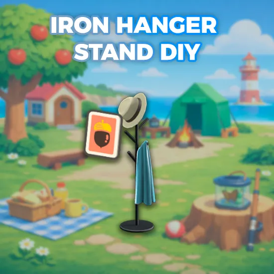 Iron Hanger Stand DIY