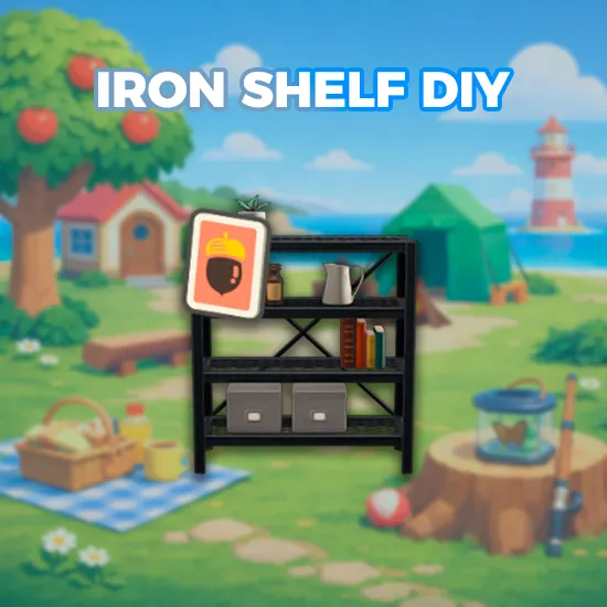 Iron Shelf DIY