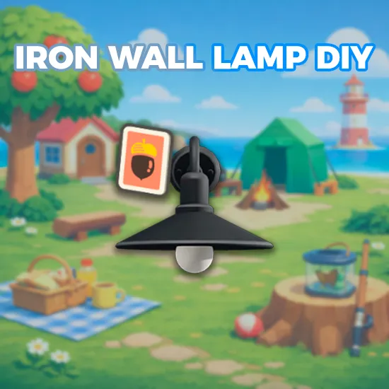 Iron Wall Lamp DIY