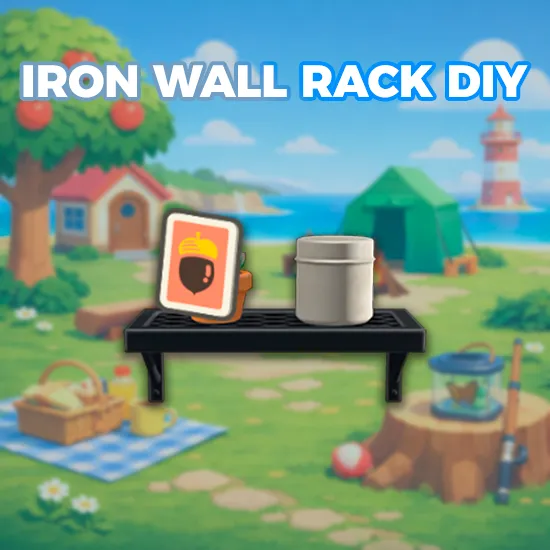 Iron Wall Rack DIY