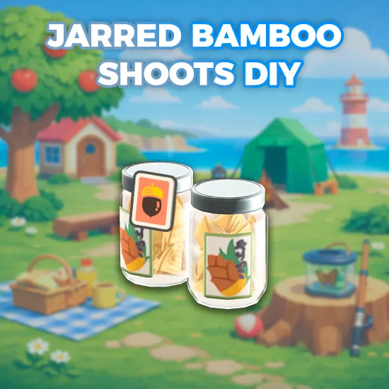 Jarred Bamboo Shoots DIY