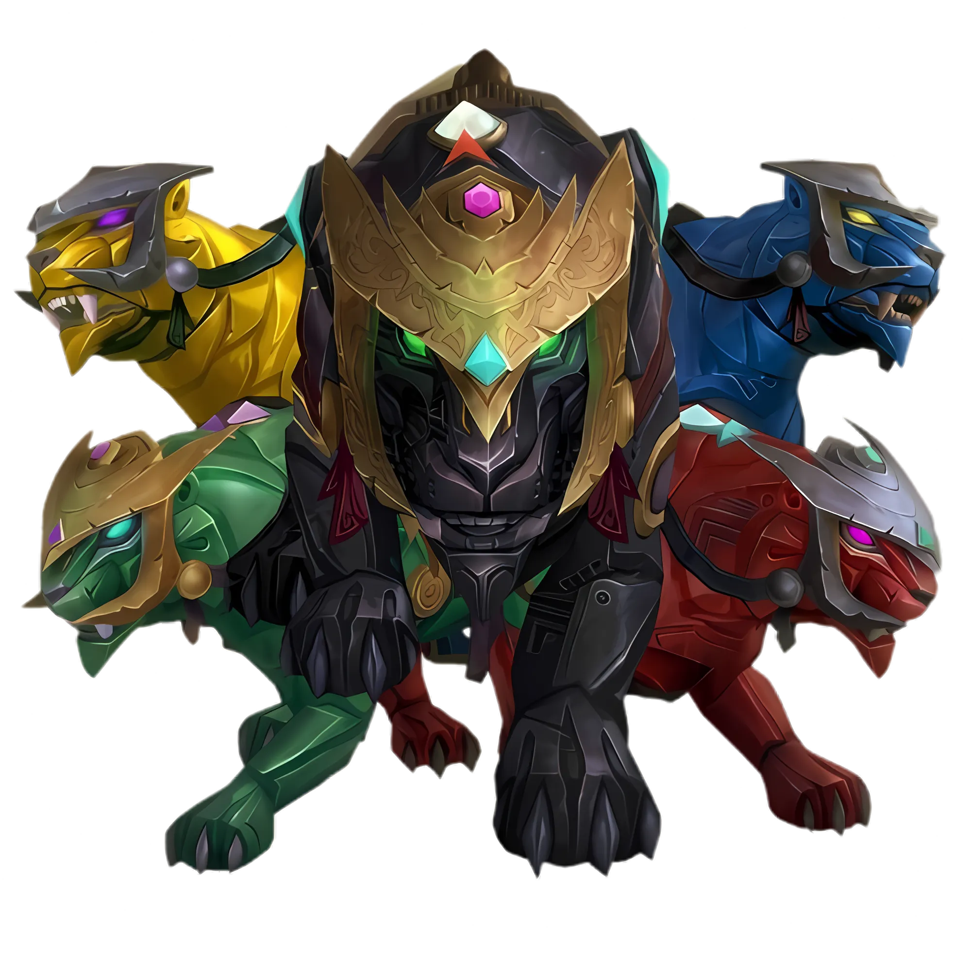Jeweled Onyx Panther