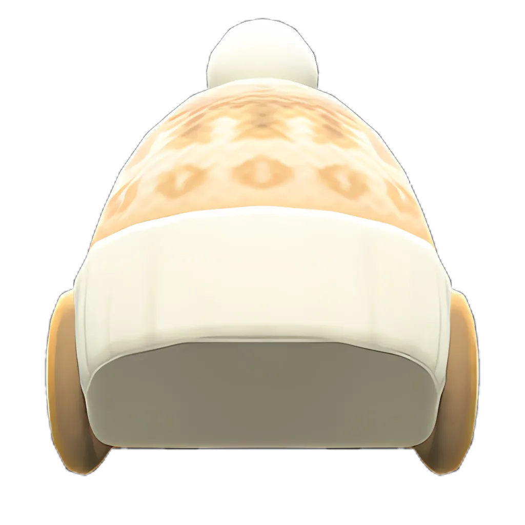 Knit Cap With Earmuffs