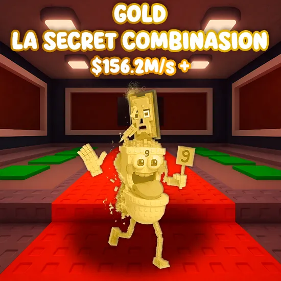 Gold La Secret Combinasion $156.2M/s +