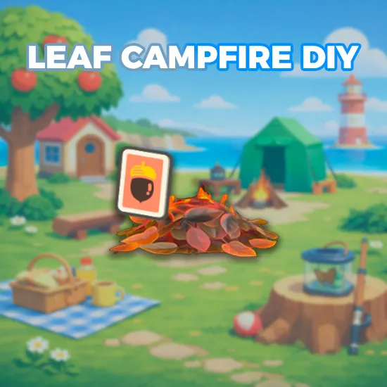 Leaf Campfire DIY