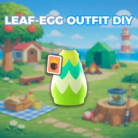 Leaf-Egg Outfit DIY