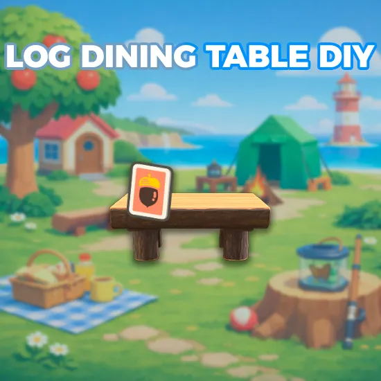 Log Dining Table DIY
