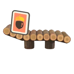 Log Garden Lounge DIY