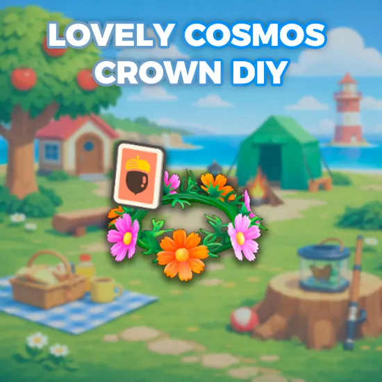 Lovely Cosmos Crown DIY