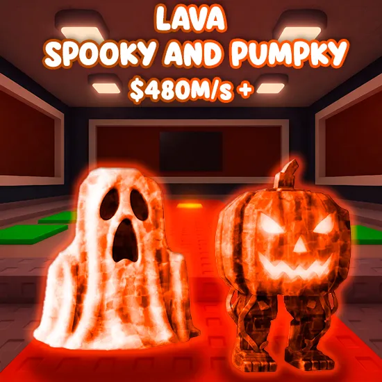 Lava Spooky And Pumpky $480 M/s +