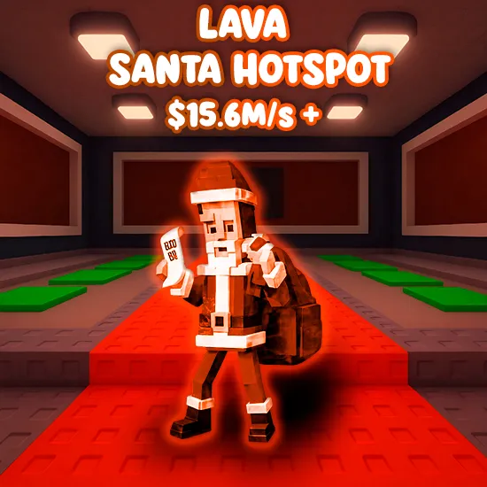 Lava Santa Hotspot $15,6m/s +