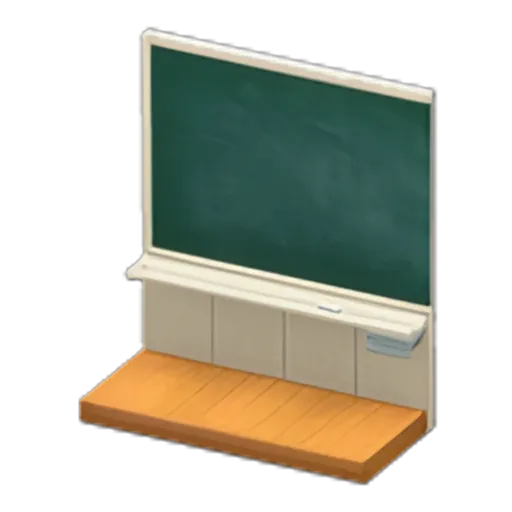 Left Chalkboard Section