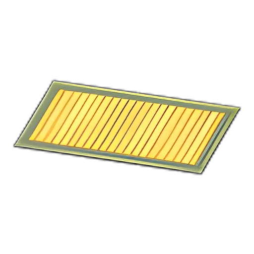 Light Bamboo Bath Mat