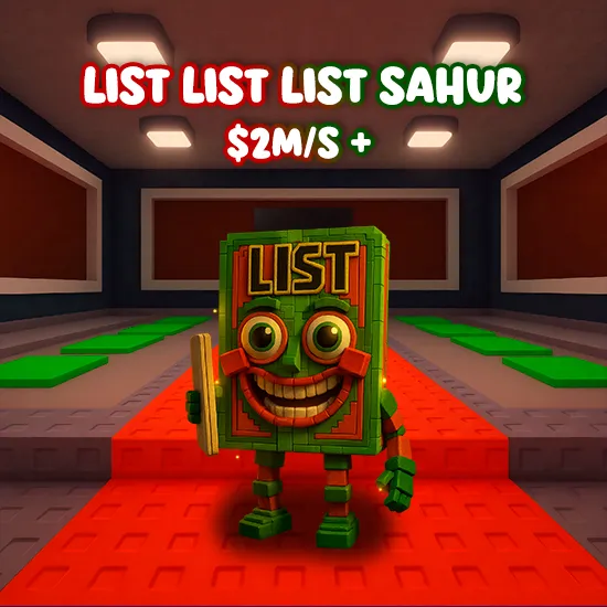 List List List Sahur $2M/S +