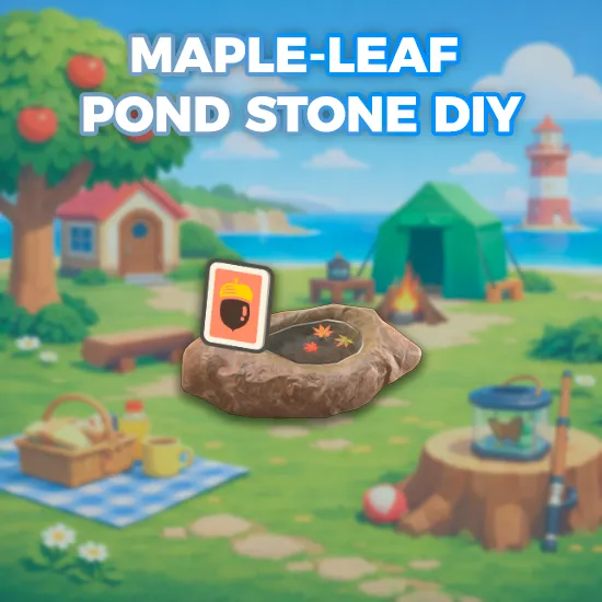 Maple-Leaf Pond Stone DIY