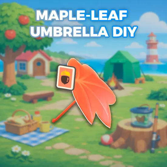 Maple-Leaf Umbrella DIY