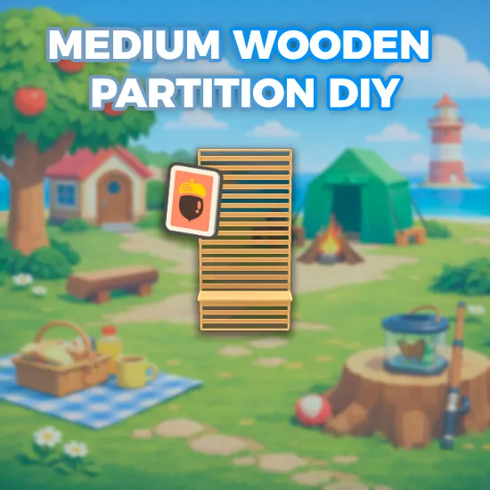 Medium Wooden Partition DIY